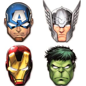 Set 6 masti Supereroi Avengers