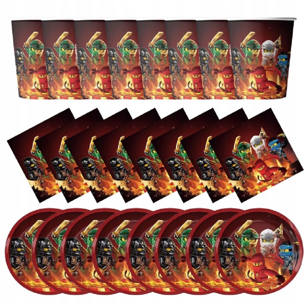 Set Petrecere Ninjago, 8 persoane - imagine 5