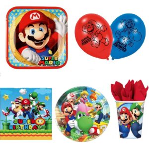 Set Party Super Mario, 8 persoane