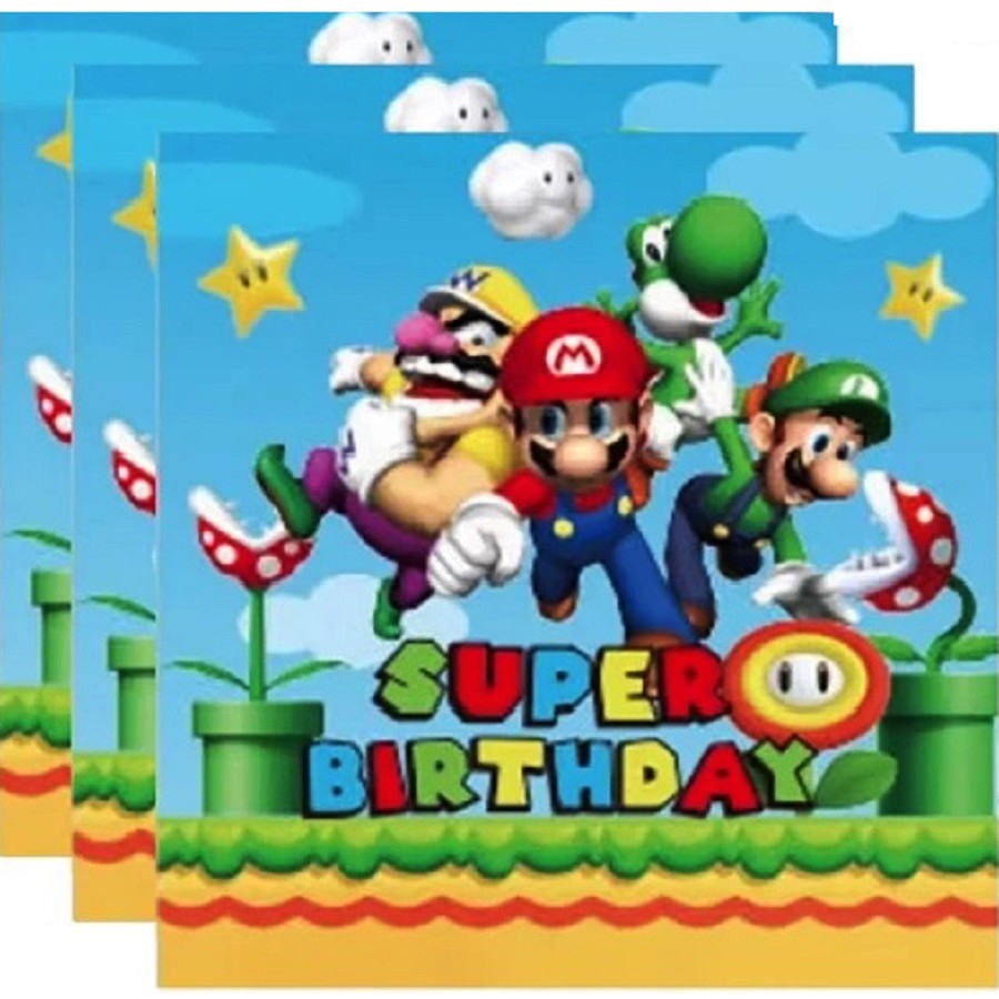 Set Petrecere, Super Mario, 8 persoane - imagine 4