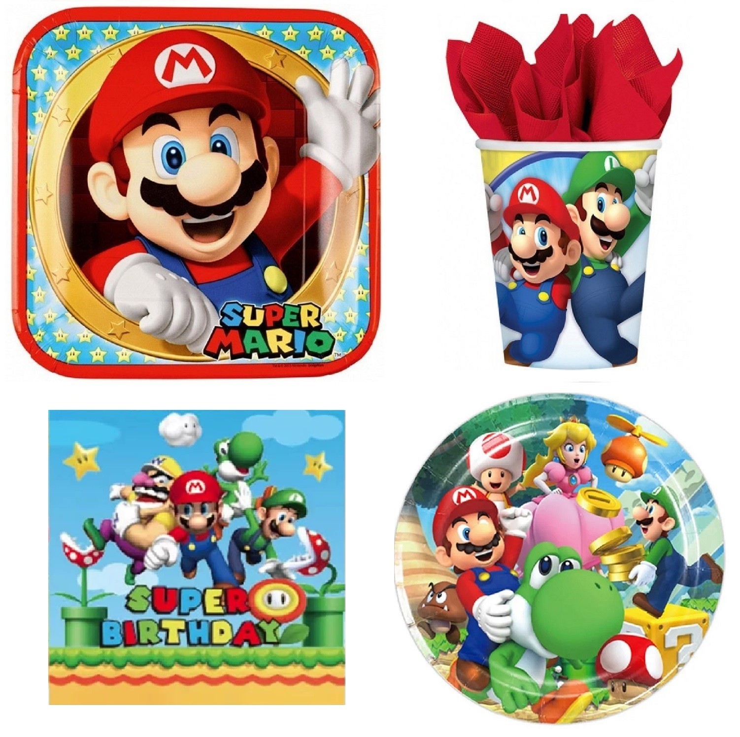 Set Petrecere, Super Mario, 8 persoane