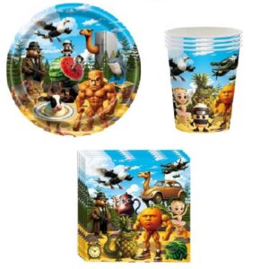 Set petrecere Brainrot italian, 10 persoane