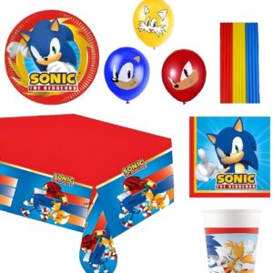 Set Petrecere Sonic si prietenii, 8 persoane