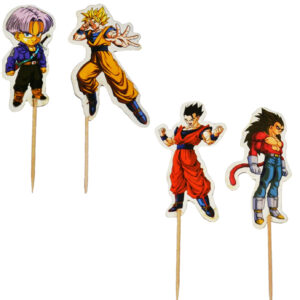 Set 8 scobitori decorative, Dragon Ball