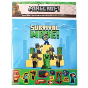 Album 50 autocolante Minecraft