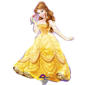Balon folie Printesa Belle, 39 x 27 cm