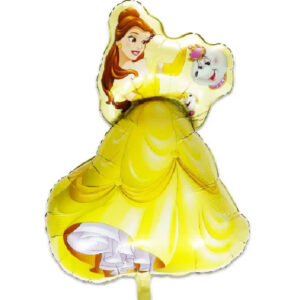Balon folie Printesa Belle, 90 x 63 cm