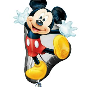 Balon folie, Mickey Mouse Jumping, 74 x 63 cm