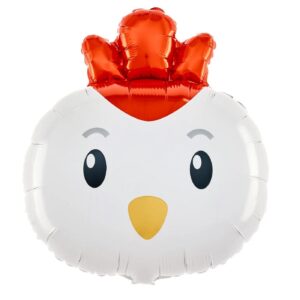 Balon folie, Gainusa alba (cap), 69 x 52 cm