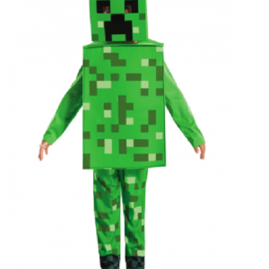 Costum Minecraft Creeper, copii 5-9 ani
