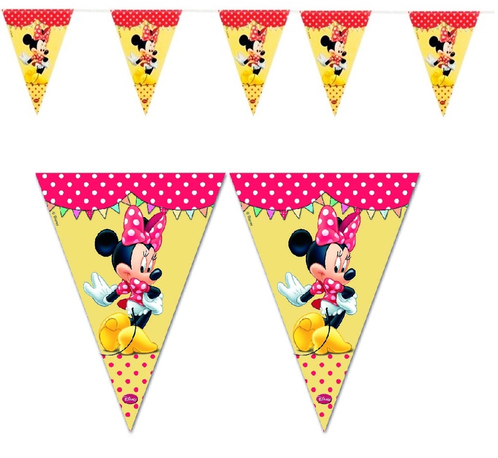 Ghirlanda Party Minnie Mouse, 230 cm - imagine 2
