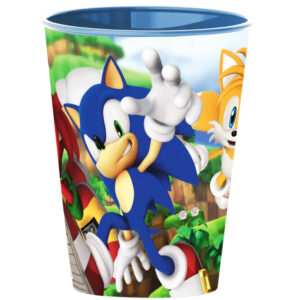 Pahar plastic, Sonic si prietenii, 260 ml