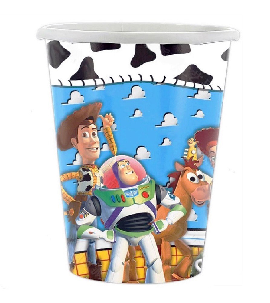 Set 10 pahare Toy Story, 250 ml