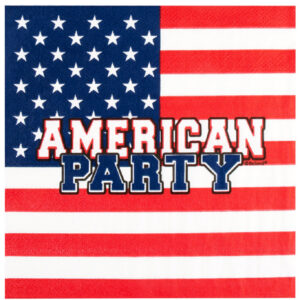 Set 20 servetele American Party