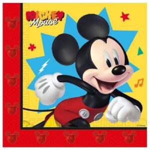 Set 20 servetele Mickey Mouse, 33 cm