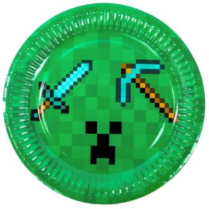 Set 6 farfurii Pixels, 18 cm