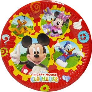Set 8 farfurii Mickey si Prietenii, 20 cm