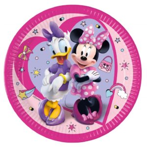 Set 8 farfurii Minnie si Daisy, 23 cm