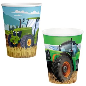 Set 8 pahare Tractor Time, 250 ml
