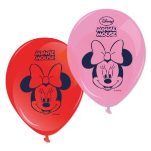 Set 8 baloane Minnie Mouse, 27,5 cm