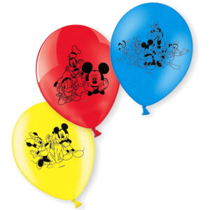 Set 6 baloane, Mickey Mouse si prietenii, 23 cm