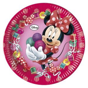 Set 8 farfurii Minnie Dressmaker, 23 cm