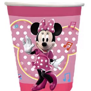 Set 5 pahare Minnie, Mickey si Figaro, 200 ml